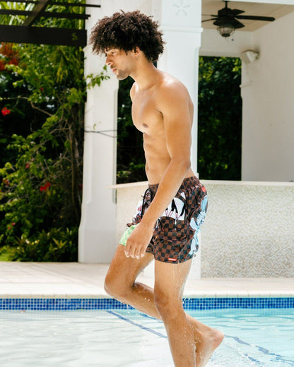 Sprayground - WTF SHARK SHOTO SWIM TRUNKS
