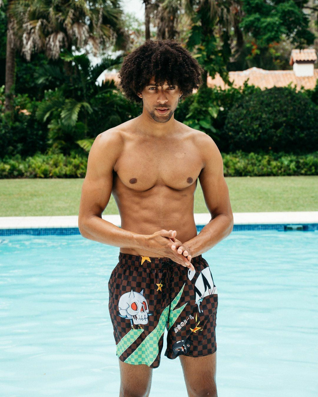 Sprayground - WTF SHARK SHOTO SWIM TRUNKS