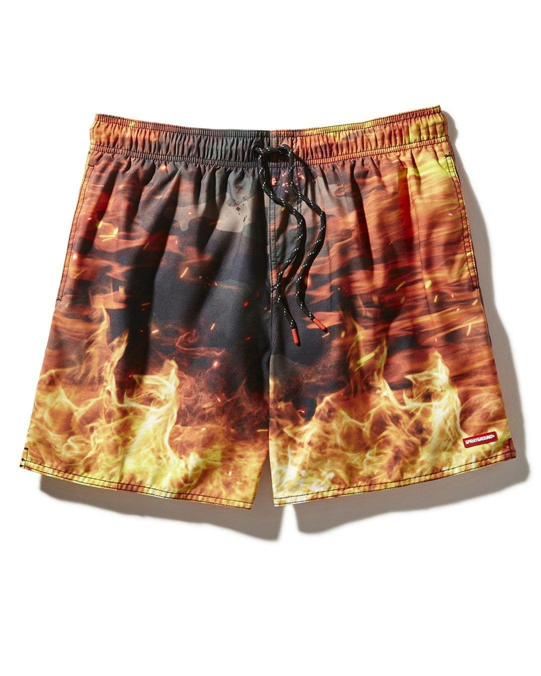 Sprayground - CAMO FIRE SHOTO SWIM TRUNKS