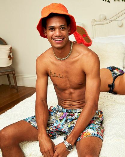 Sprayground - FLORAL MONEY SHOTO SWIM TRUNKS
