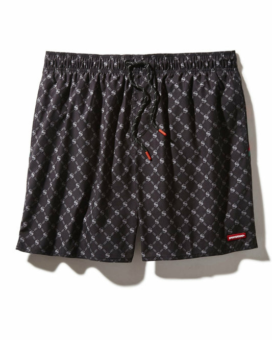 Sprayground - MIDNIGHT MONEY PATTERN SHOTO SWIM TRUNKS