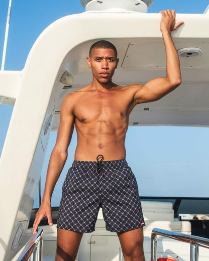 Sprayground - MIDNIGHT MONEY PATTERN SHOTO SWIM TRUNKS