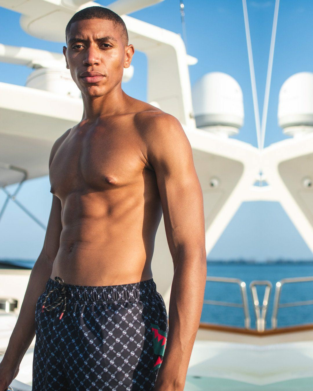 Sprayground - MIDNIGHT MONEY PATTERN SHOTO SWIM TRUNKS