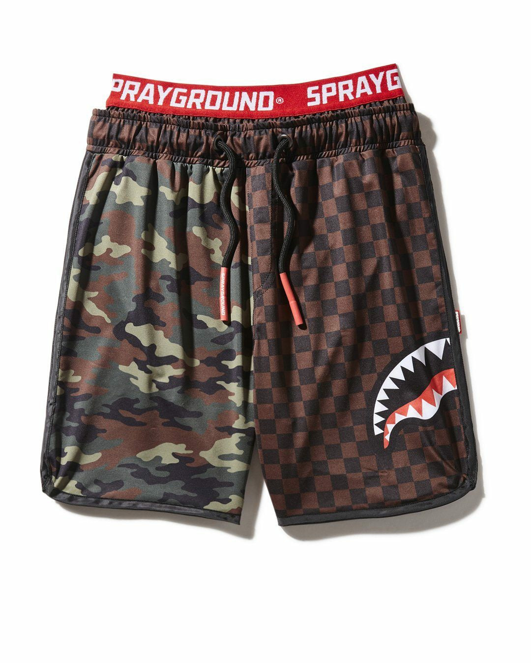 Sprayground - KIDS CHECKS & CAMO SWIM TRUNKS