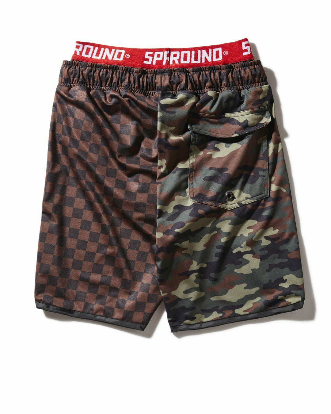 Sprayground - KIDS CHECKS & CAMO SWIM TRUNKS