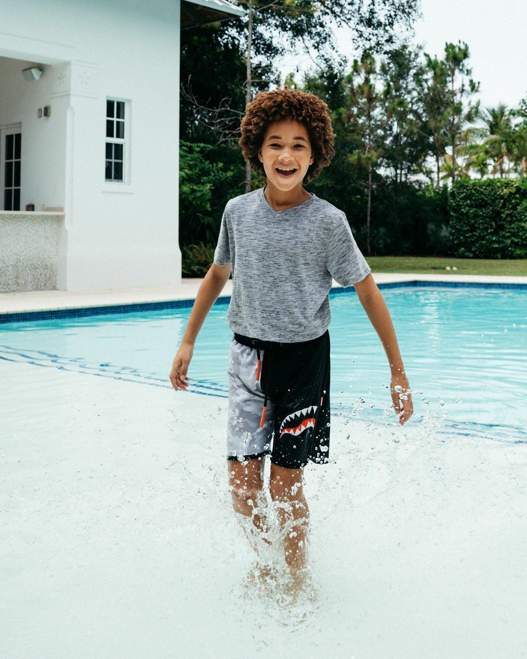 Sprayground - KIDS DAMAGE CONTROL SWIM TRUNKS