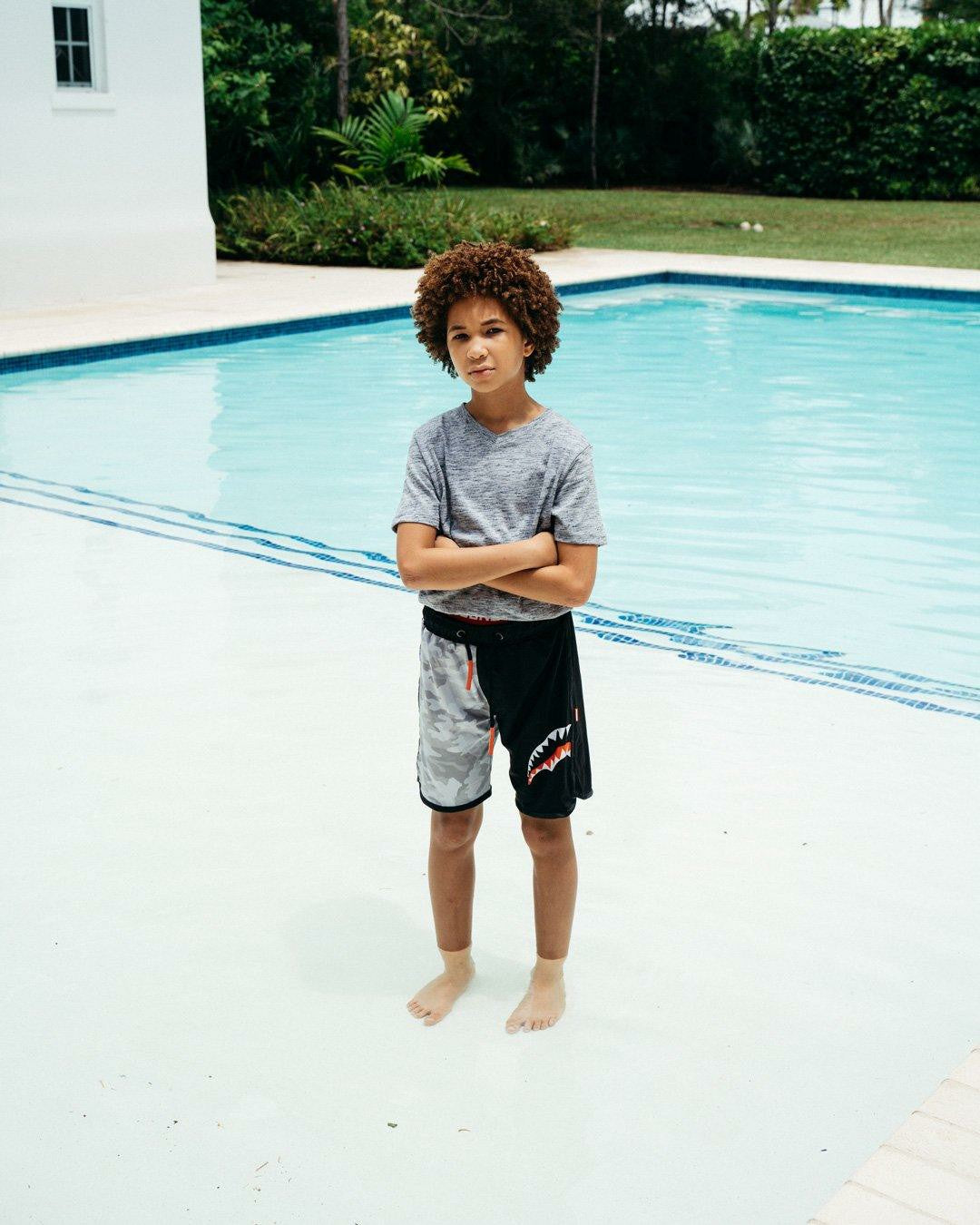 Sprayground - KIDS DAMAGE CONTROL SWIM TRUNKS