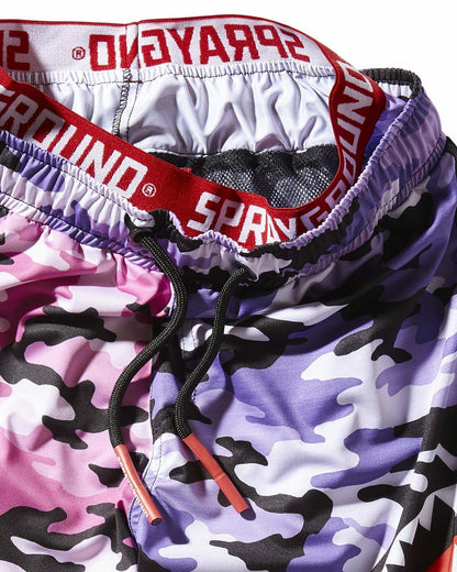 Sprayground - KIDS SPLIT CAMO SWIM TRUNKS