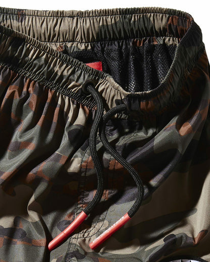 Sprayground - KIDS CAMO CHECKERED SWIM TRUNKS