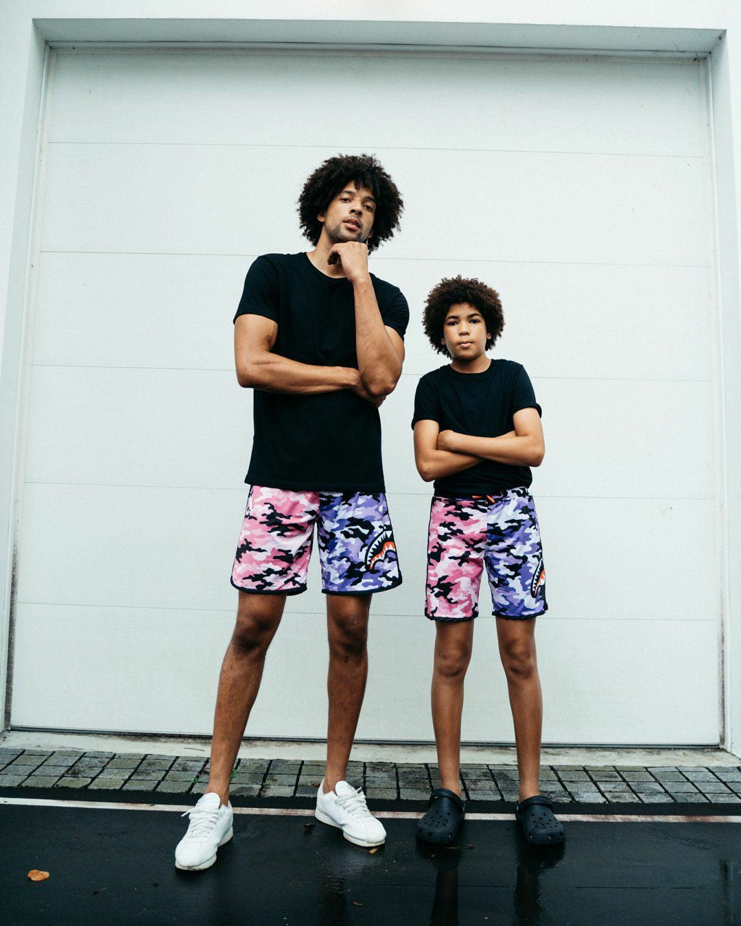Sprayground - SPLIT CAMO CORTO SWIM TRUNKS
