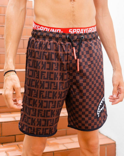 Sprayground - OFFENDED SPLIT THE CHECK CORTO SWIM TRUNKS