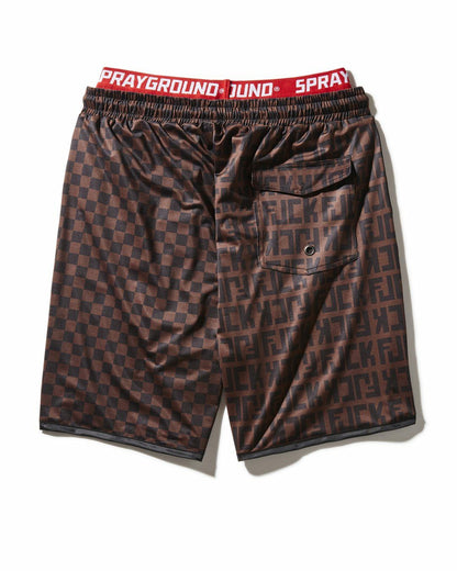 Sprayground - OFFENDED SPLIT THE CHECK CORTO SWIM TRUNKS