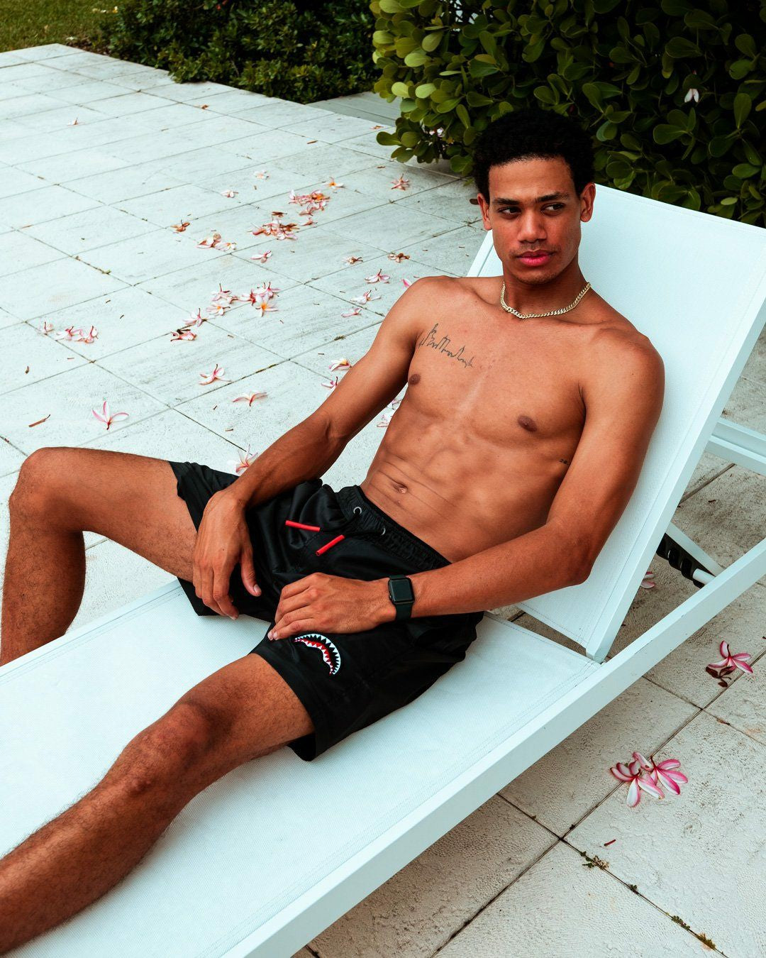 Sprayground - LIGHTS OUT SHOTO SWIM TRUNKS