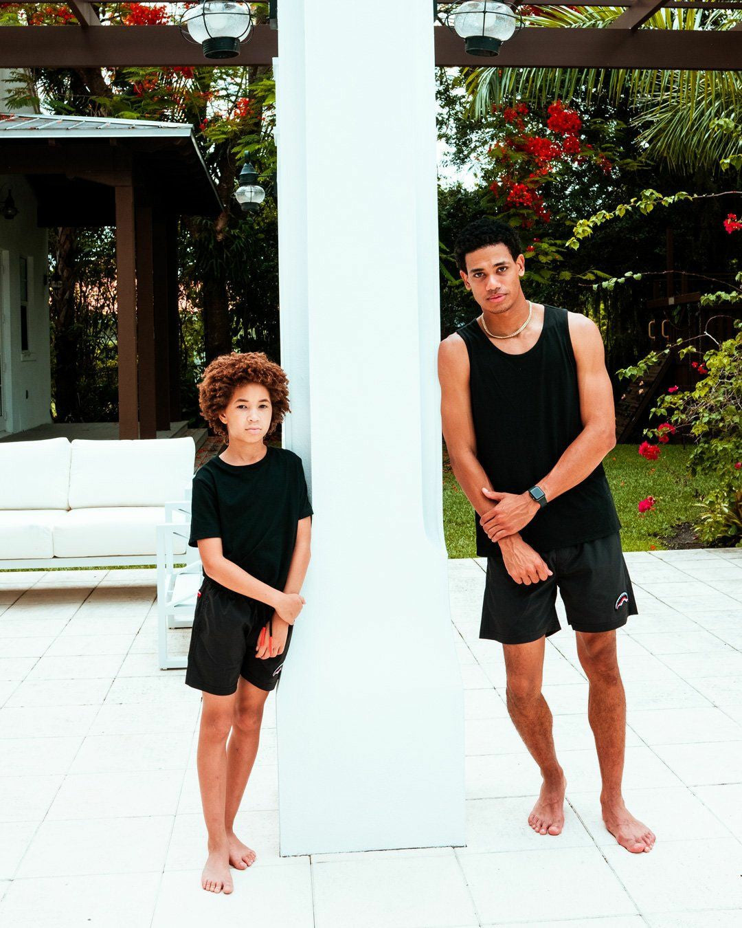 Sprayground - LIGHTS OUT SHOTO SWIM TRUNKS