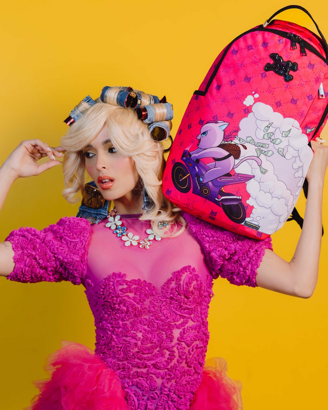Sprayground - KITTY CASH - SPEED DEMON BACKPACK