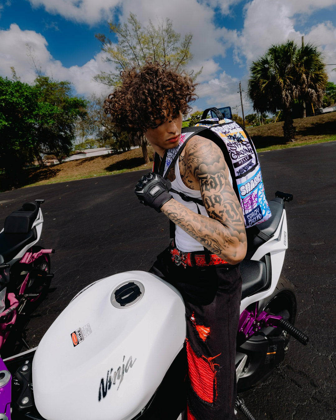Sprayground - RIGHT DAY RIGHT ONE BACKPACK