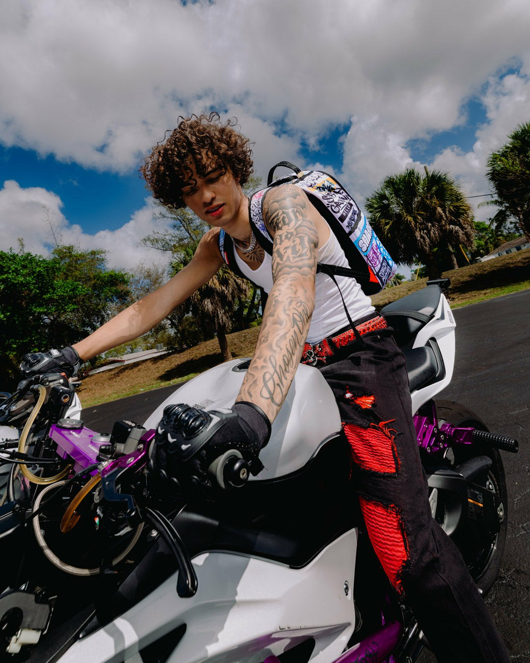 Sprayground - RIGHT DAY RIGHT ONE BACKPACK