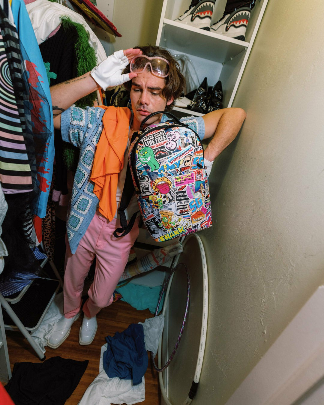 Sprayground - LIFE'S A MOVIE BACKPACK
