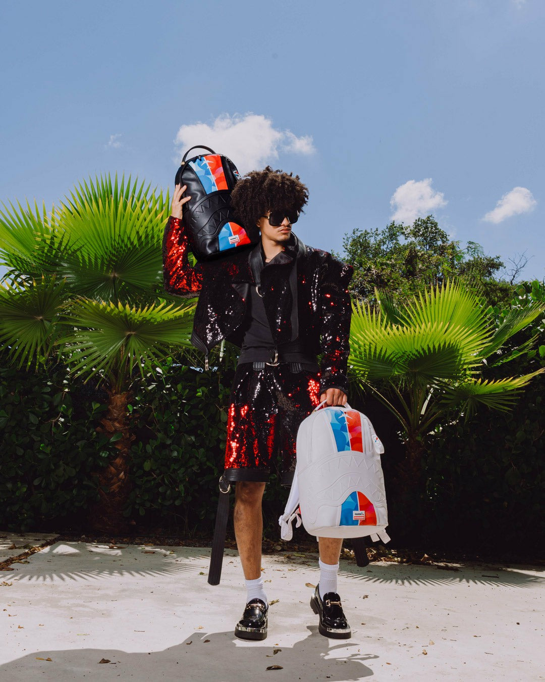 Sprayground - AMERICAN AIRLINES MAXIMUM ALTITUDE BACKPACK (WHITE)