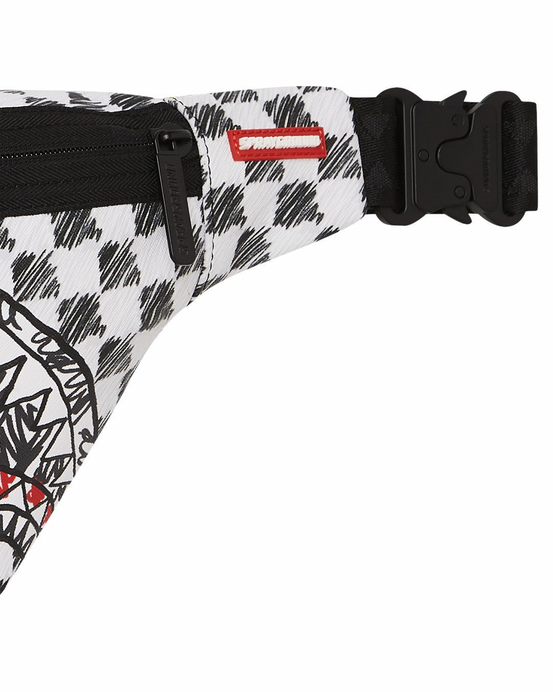 Sprayground - SCRIBBLE DRIBBLE CHECK SAVVY CROSSBODY