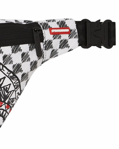 Sprayground - SCRIBBLE DRIBBLE CHECK SAVVY CROSSBODY