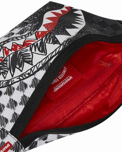 Sprayground - SCRIBBLE DRIBBLE CHECK SAVVY CROSSBODY