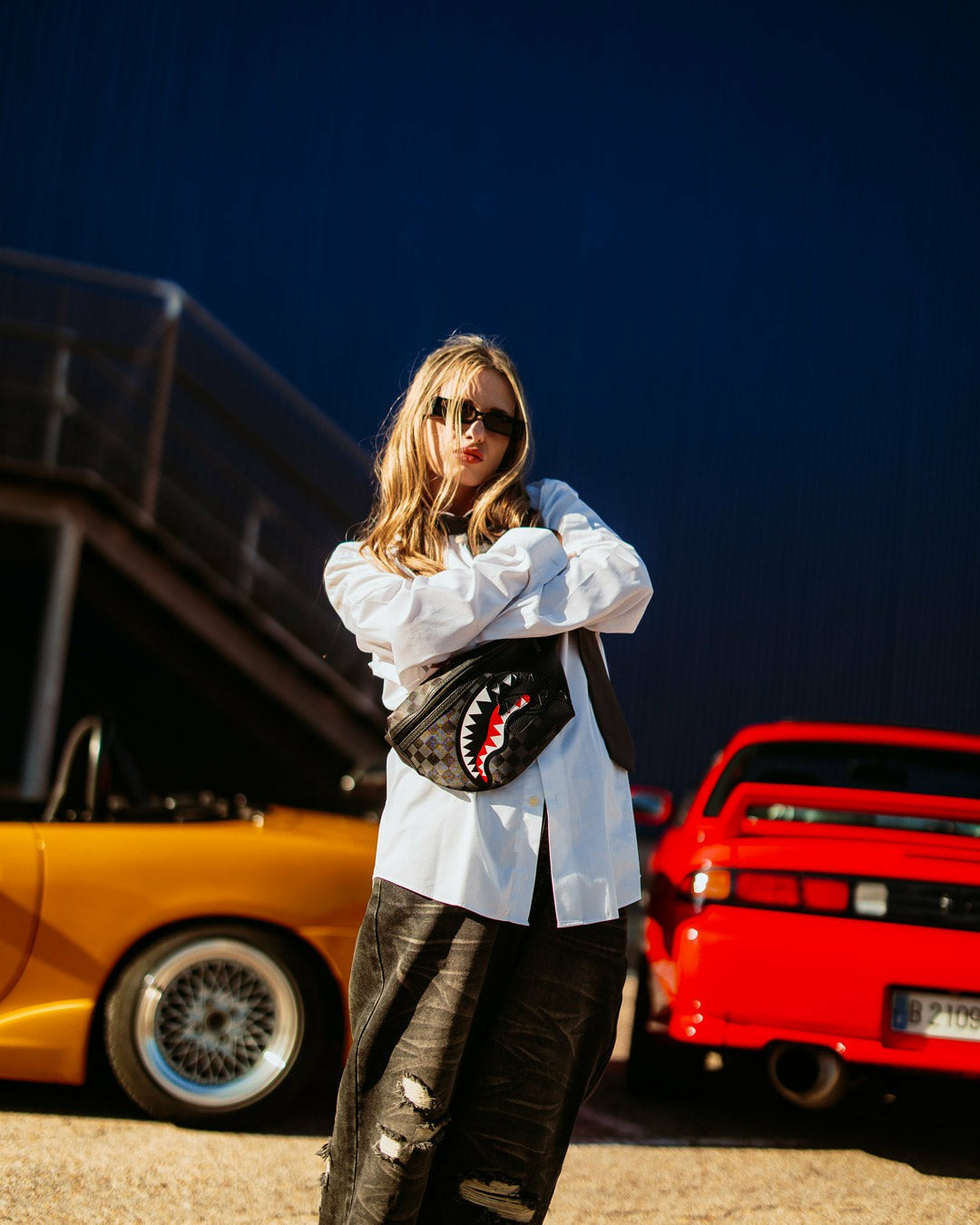 Sprayground - SPEED SHARK SIDE SWIPE SAVVY CROSSBODY