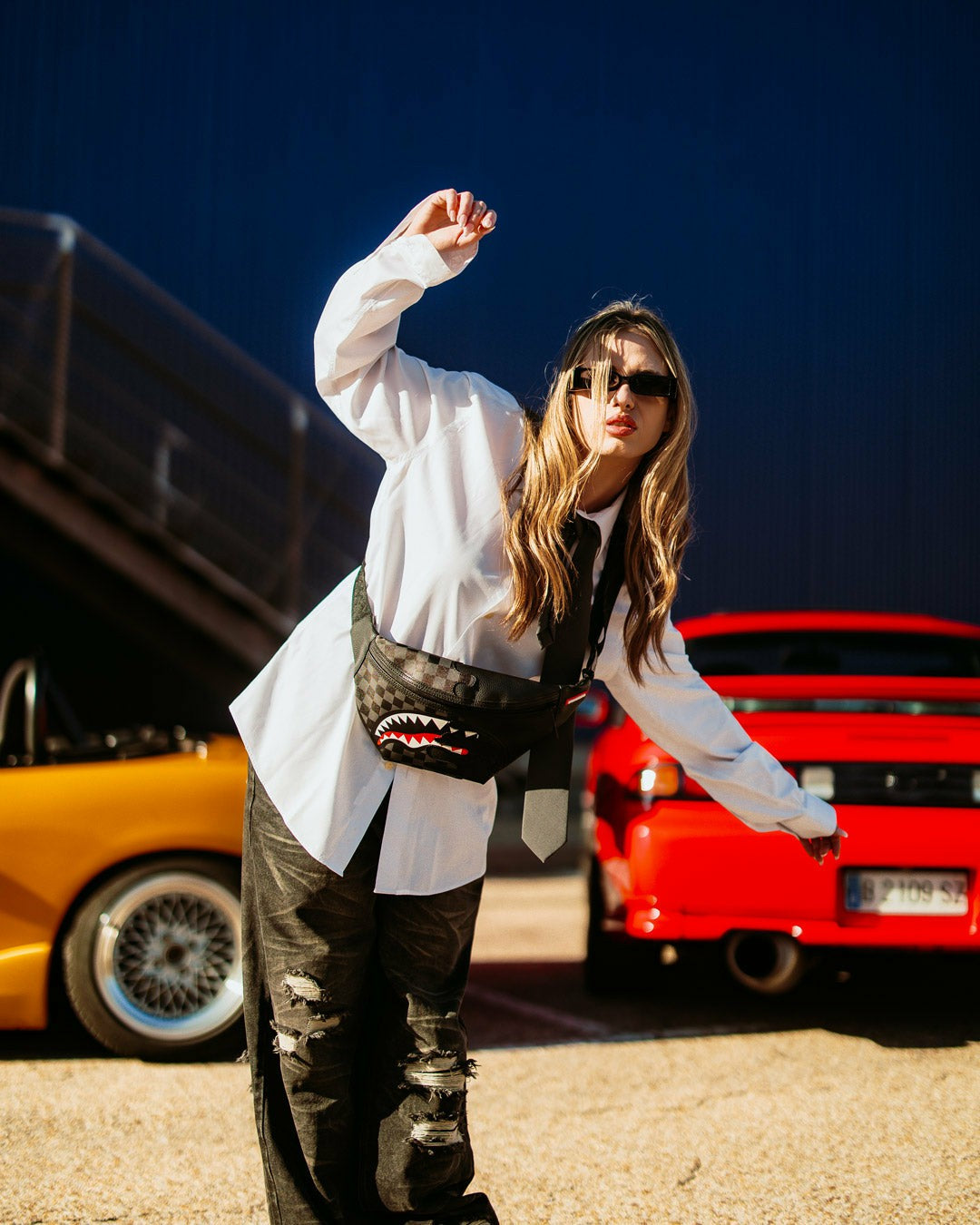 Sprayground - SPEED SHARK SIDE SWIPE SAVVY CROSSBODY