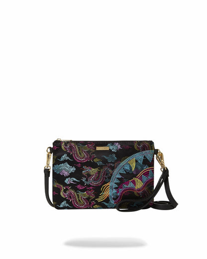 Sprayground - EMBROIDERED DRAGONS CROSSOVER CLUTCH