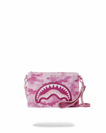 Sprayground - FURRROCIOUS IN PINK CROSSOVER CLUTCH