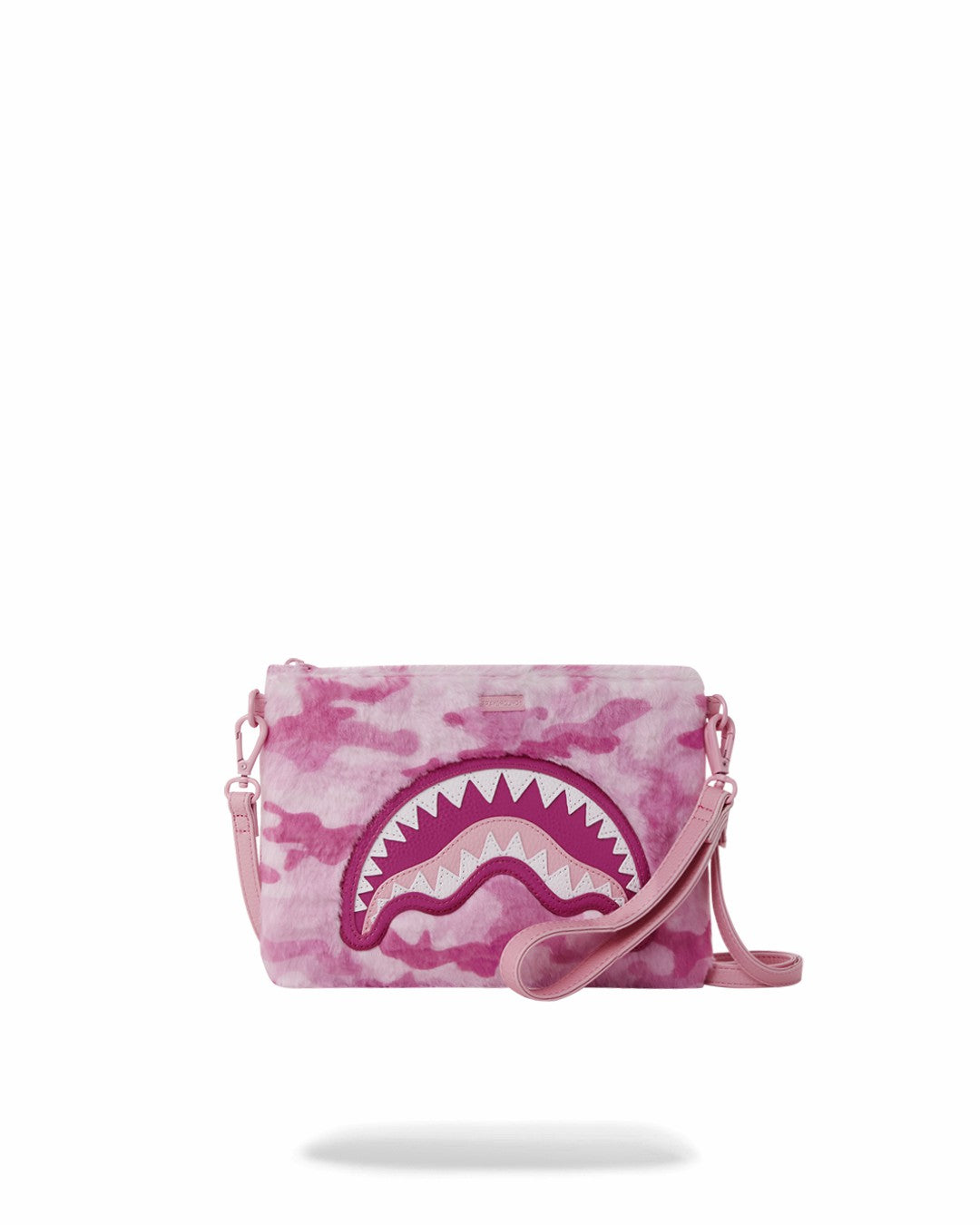 Sprayground - FURRROCIOUS IN PINK CROSSOVER CLUTCH