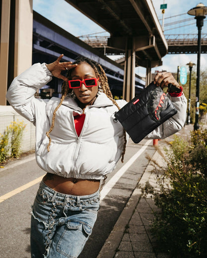 Sprayground - SNOWWSTORM PUFFER CROSSOVER CLUTCH