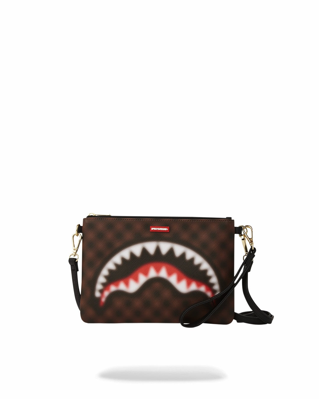 Sprayground - SHARKS IN PARIS BLUR EFFECT CROSSOVER CLUTCH