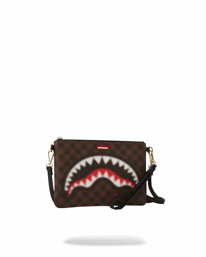 Sprayground - SHARKS IN PARIS BLUR EFFECT CROSSOVER CLUTCH