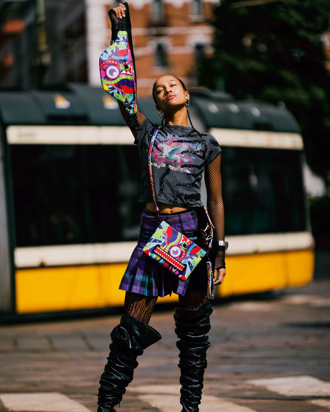 Sprayground - MIND TRIP 2 CROSSOVER CLUTCH