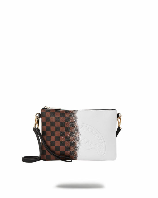 Sprayground - SPRAYSHARKS WORLDWIDE CROSSOVER CLUTCH W/ SHOULDER STRAP
