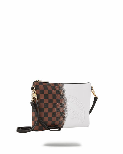 Sprayground - SPRAYSHARKS WORLDWIDE CROSSOVER CLUTCH W/ SHOULDER STRAP