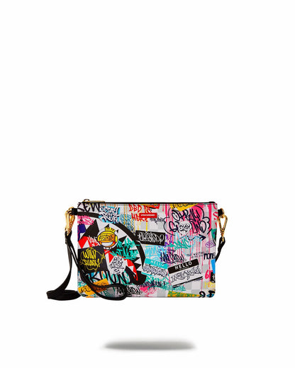 Sprayground - CREATE ANOTHER DAY CROSSOVER CLUTCH W/ SHOULDER STRAP
