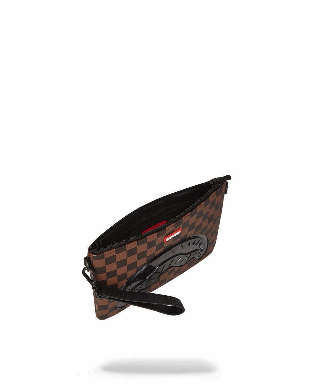Sprayground - SHARKS IN PARIS CLEAR FOR TAKEOFF CROSSOVER CLUTCH WITH STRAP