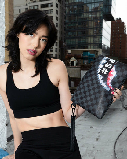 Sprayground - WHAT THE BEEP' SHARK CROSSOVER CLUTCH