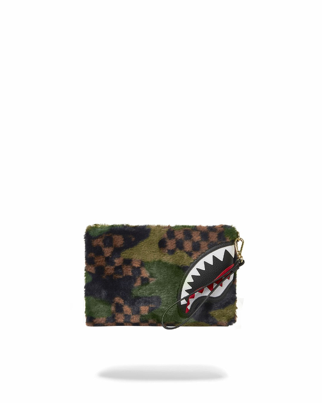 Sprayground - BIG SKY FUR SHARK CROSSOVER CLUTCH