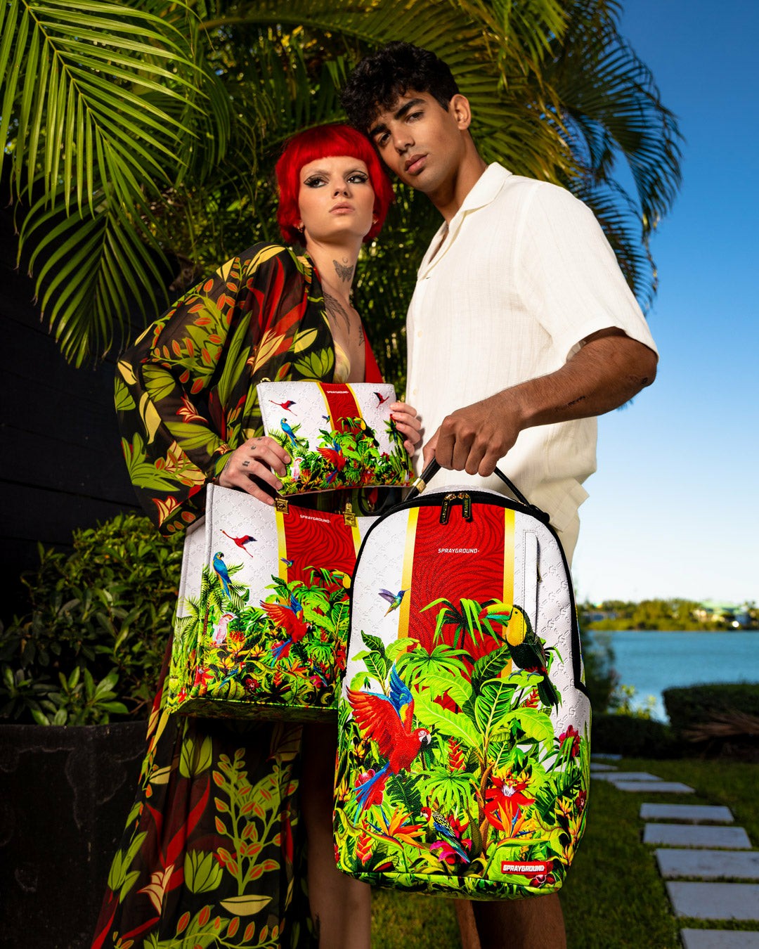 Sprayground - FLAWLESS FLIGHT CROSS-OVER CLUTCH