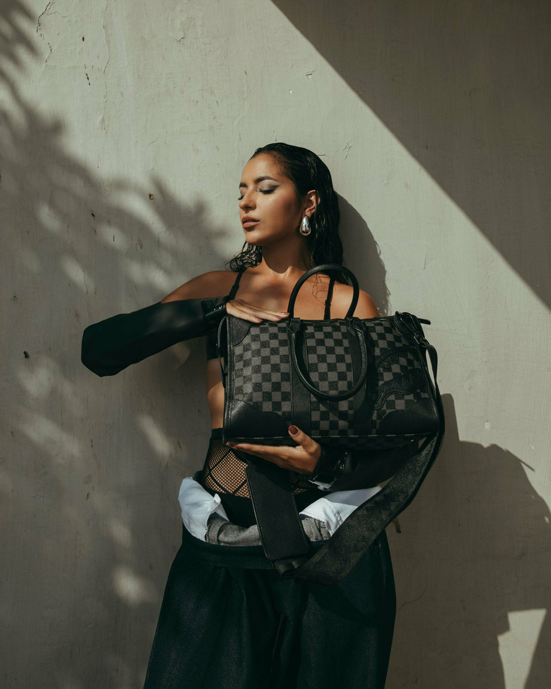 Sprayground - MIDNIGHT CHATEAU MINI PYRAMID DUFFLE