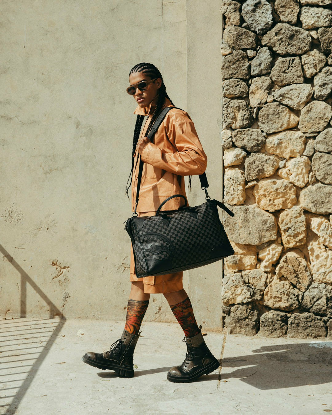 Sprayground - MIDNIGHT CHATEAU PYRAMID DUFFLE