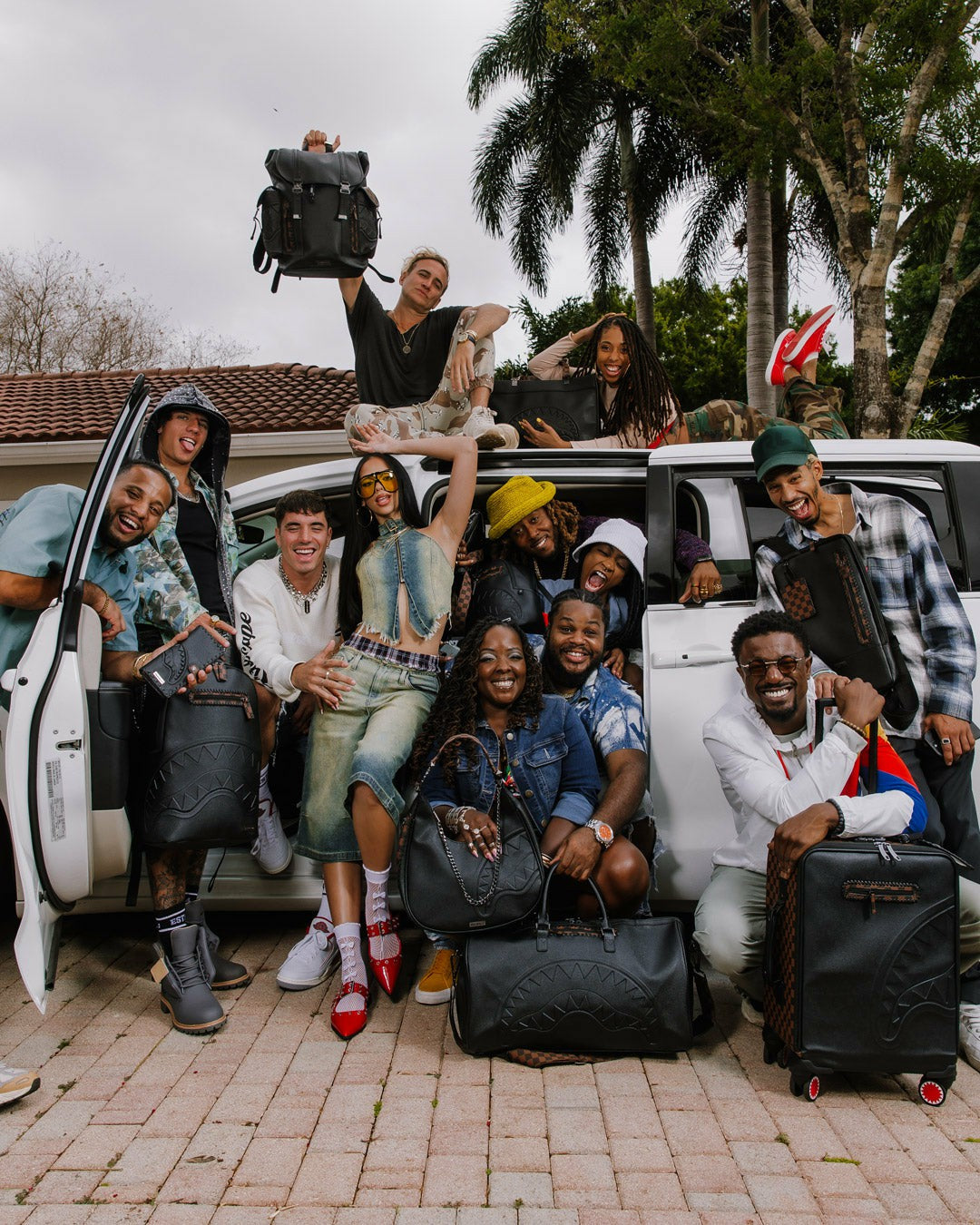 Sprayground - CHECKPOINT ROYALE DUFFLE