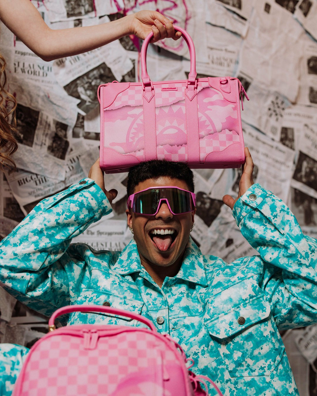 Sprayground - 3AM TURNT MINI PYRAMID DUFFLE