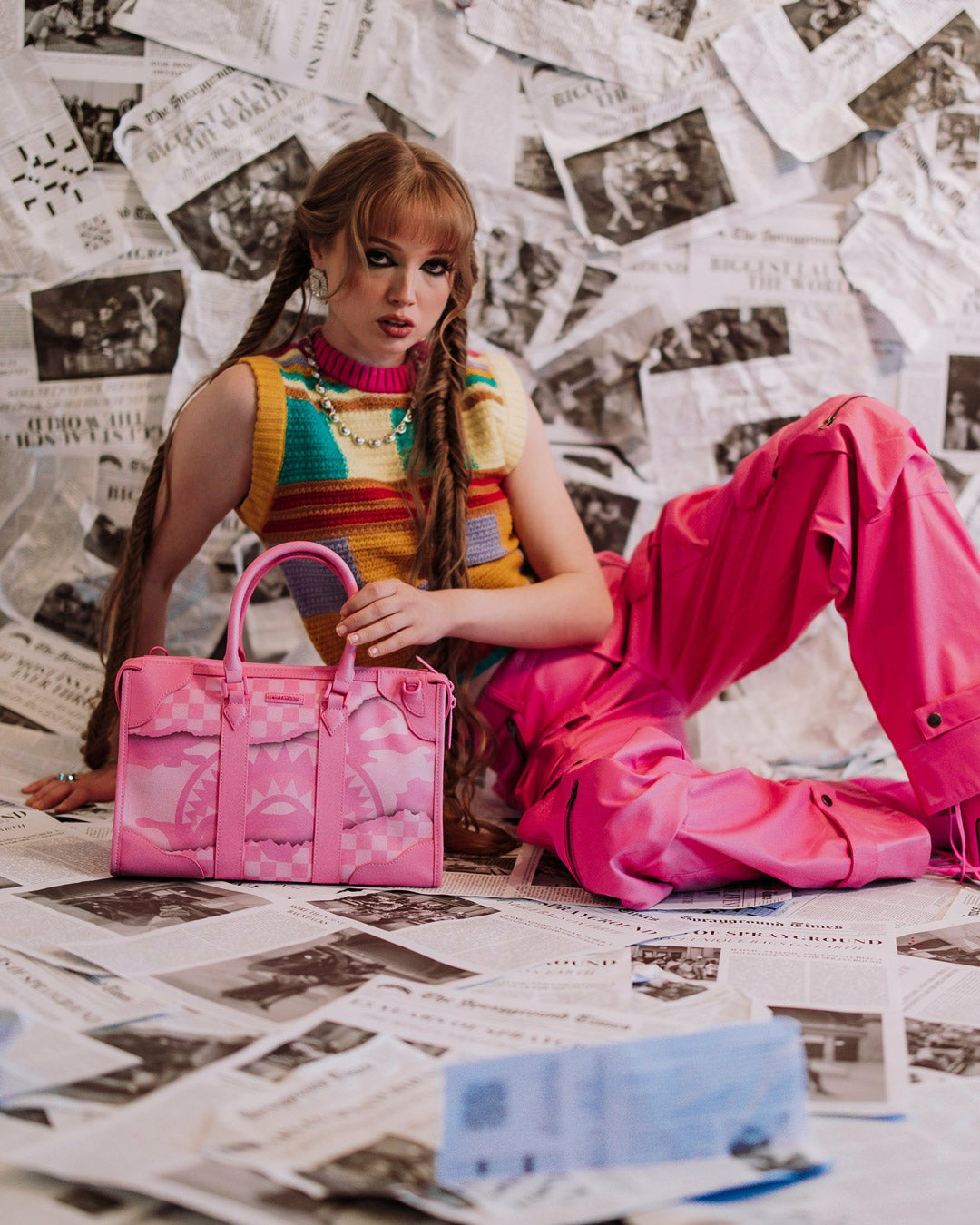 Sprayground - 3AM TURNT MINI PYRAMID DUFFLE