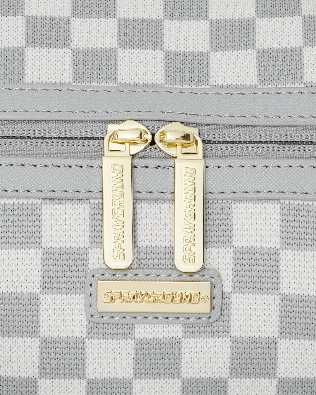 Sprayground - KNIT SHARKS IN PARIS IN CREAM MINI DUFFLE
