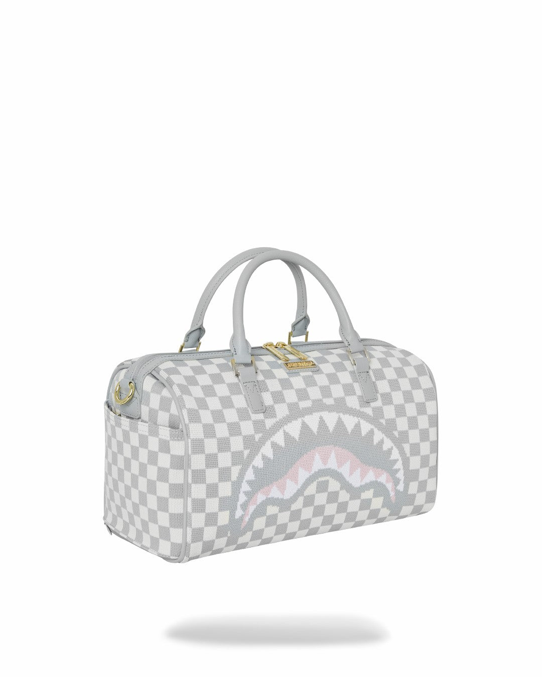 Sprayground - KNIT SHARKS IN PARIS IN CREAM MINI DUFFLE
