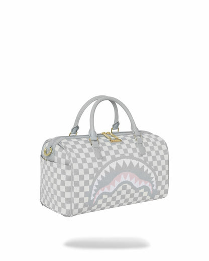 Sprayground - KNIT SHARKS IN PARIS IN CREAM MINI DUFFLE